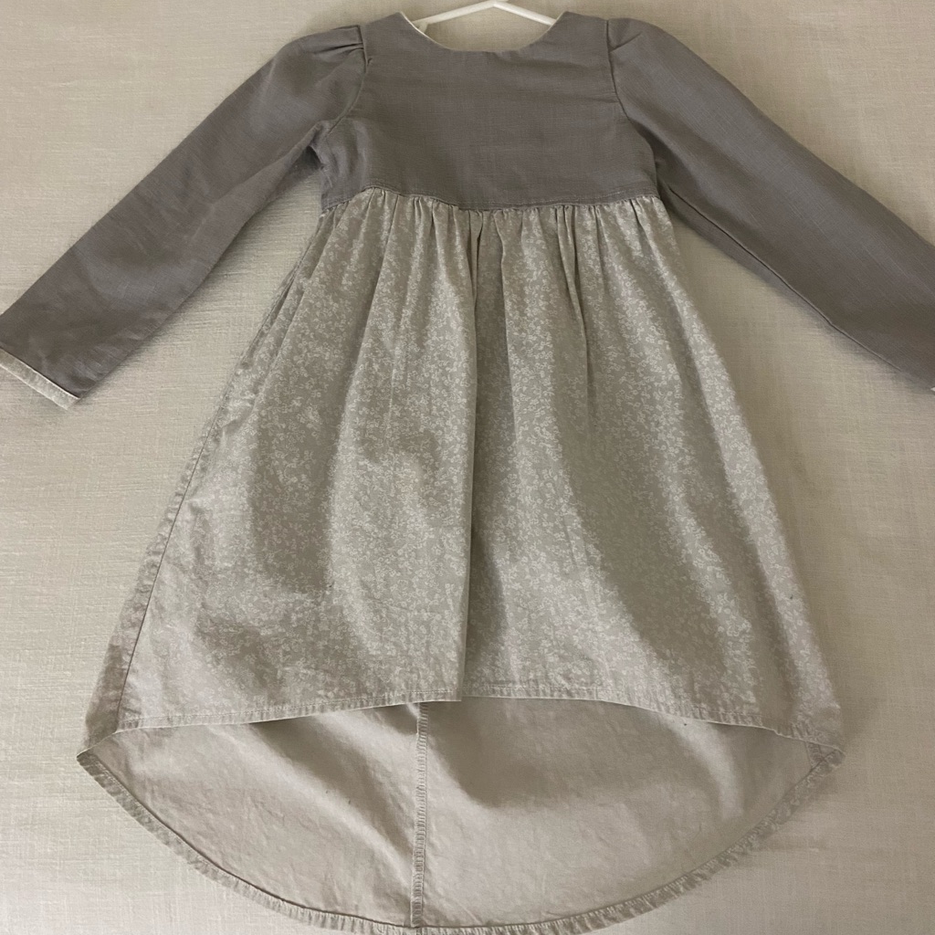 Beautiful High Low Hand Made Dress. Size 2/3 T.